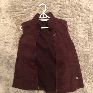 Maroon vest